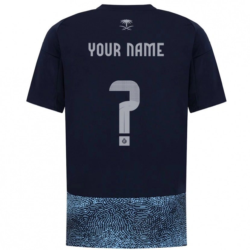 Danxen Homem Camisola Seu Nome #0 Marinho Azul Celeste Alternativa 2025/26 Camisa Brasil