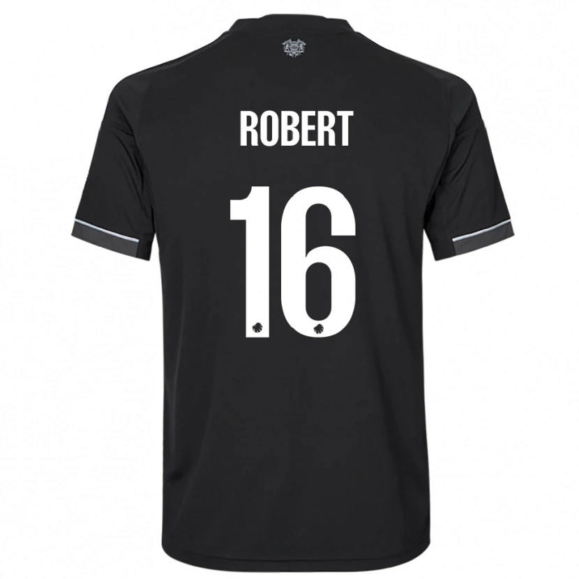 Danxen Homem Camisola Robert #16 Preto Branco Alternativa 2025/26 Camisa Brasil