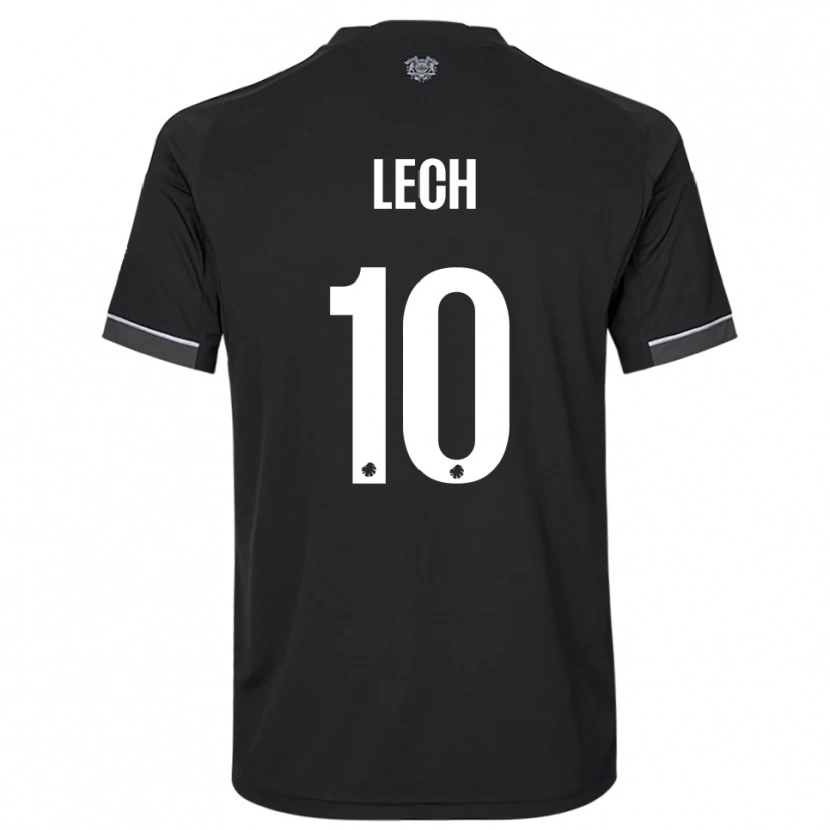 Danxen Homem Camisola Josephine Lech #10 Preto Branco Alternativa 2025/26 Camisa Brasil