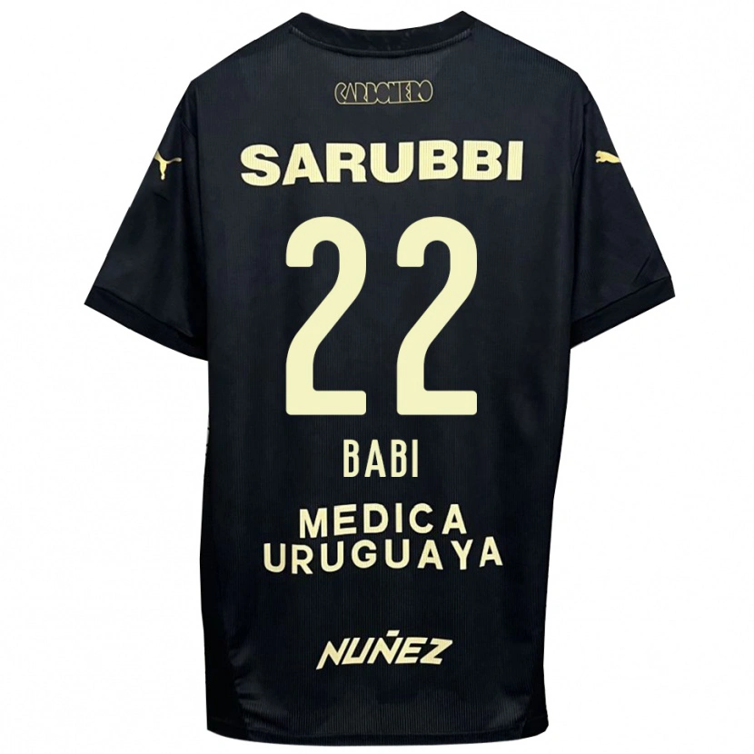 Danxen Homem Camisola Matheus Babi #22 Preto Dourado Alternativa 2025/26 Camisa Brasil