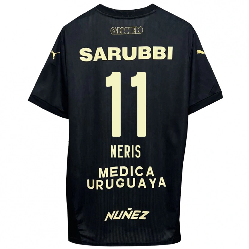 Danxen Homem Camisola José Neris #11 Preto Dourado Alternativa 2025/26 Camisa Brasil