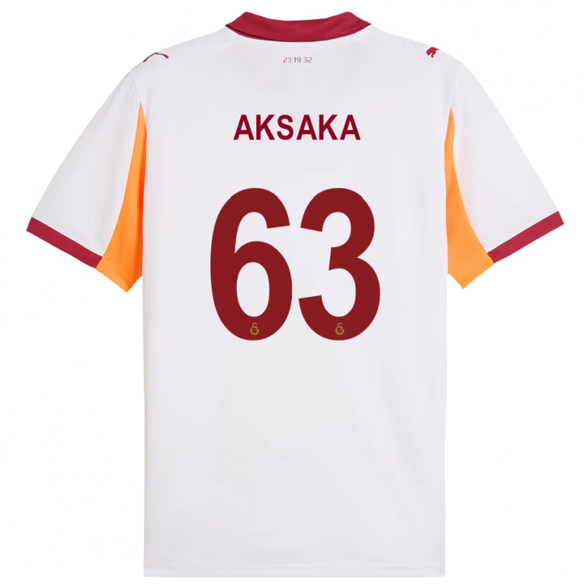 Danxen Homem Camisola Baran Aksaka #63 Branco Vermelho Alternativa 2025/26 Camisa Brasil