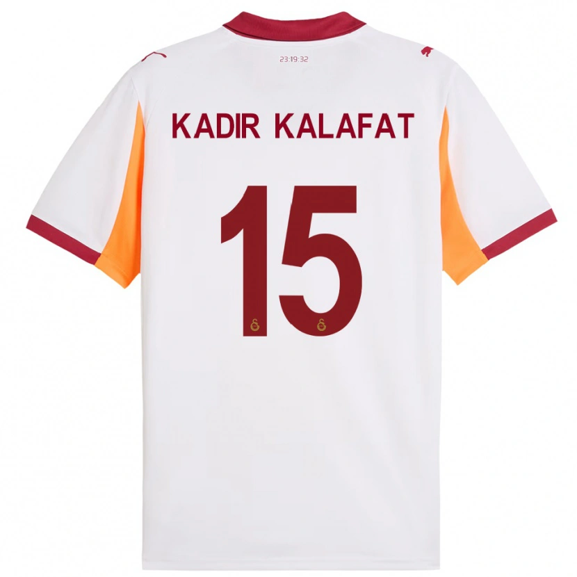 Danxen Homem Camisola İsmail Kadir Kalafat #15 Branco Vermelho Alternativa 2025/26 Camisa Brasil