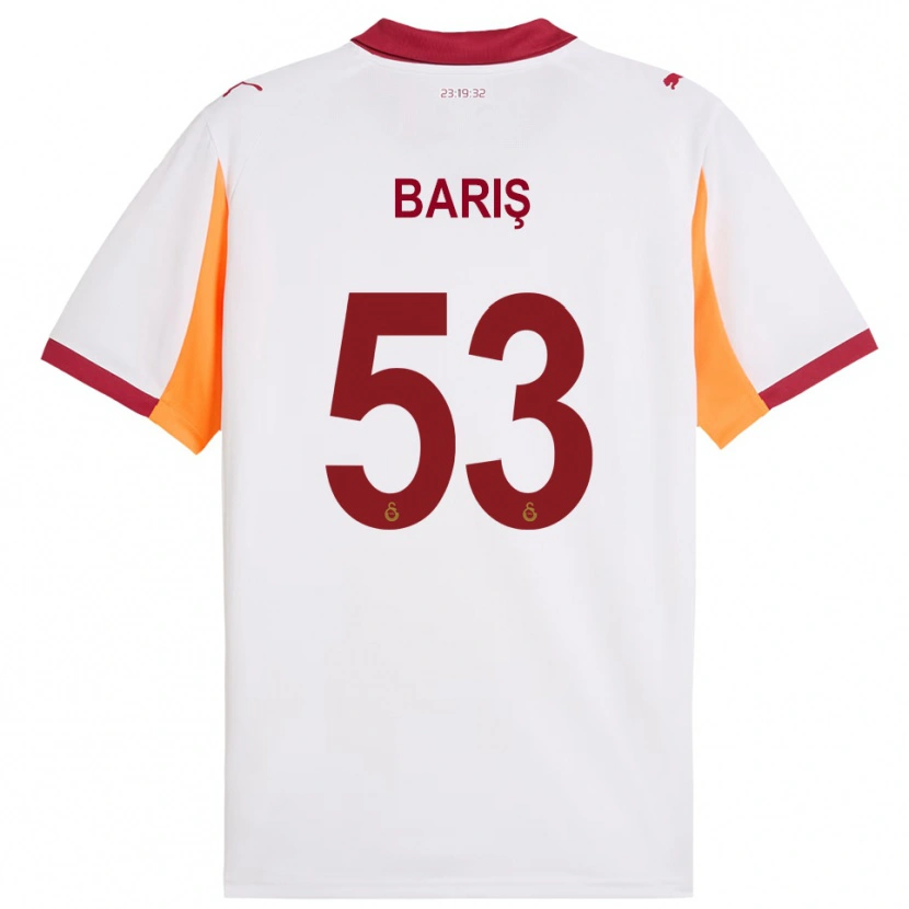 Danxen Homem Camisola Barış Alper Yılmaz #53 Branco Vermelho Alternativa 2025/26 Camisa Brasil