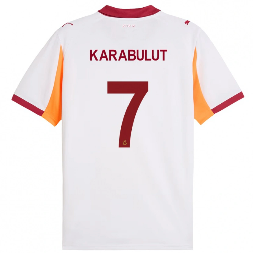 Danxen Homem Camisola Arzu Karabulut #7 Branco Vermelho Alternativa 2025/26 Camisa Brasil