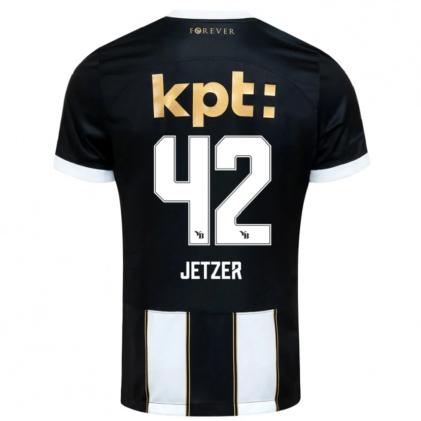 Danxen Homem Camisola Lorin Jetzer #42 Preto Branco Alternativa 2025/26 Camisa Brasil