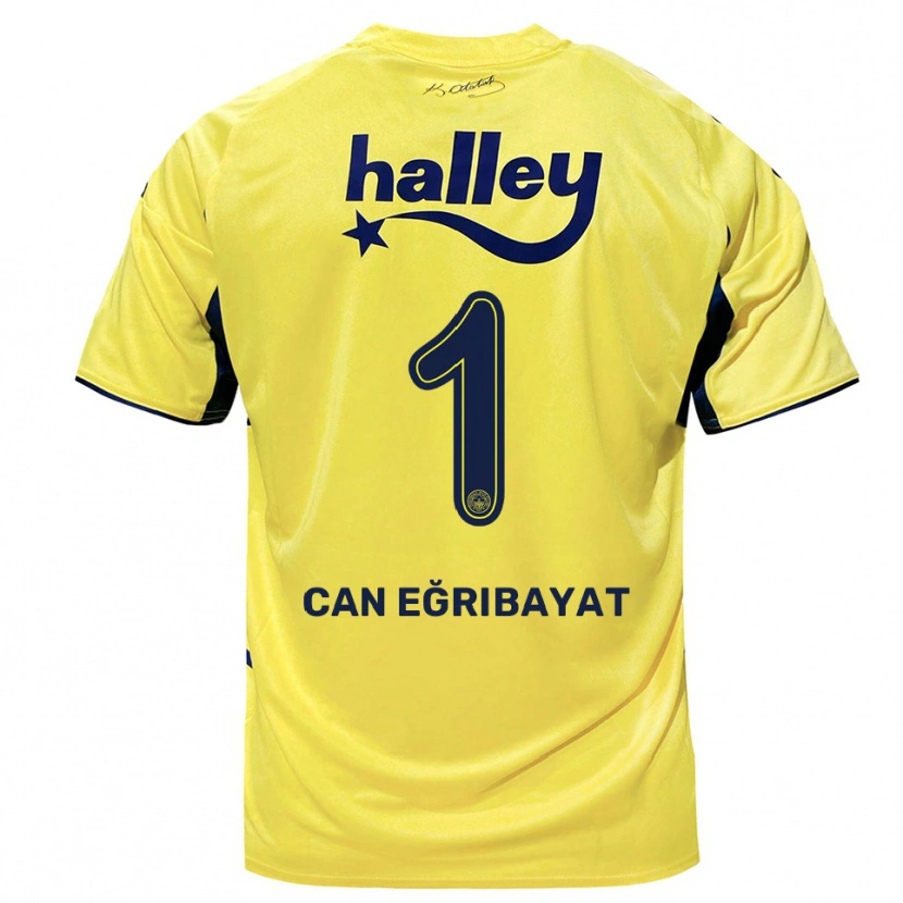Danxen Homem Camisola İrfan Can Eğribayat #1 Amarelo Marinho Alternativa 2025/26 Camisa Brasil