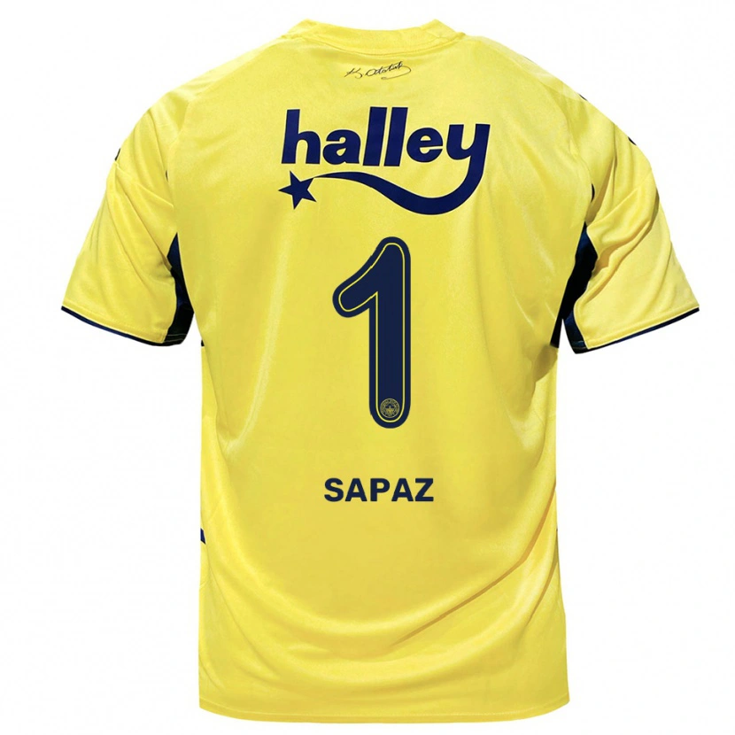 Danxen Homem Camisola Kuzey Sapaz #1 Amarelo Marinho Alternativa 2025/26 Camisa Brasil