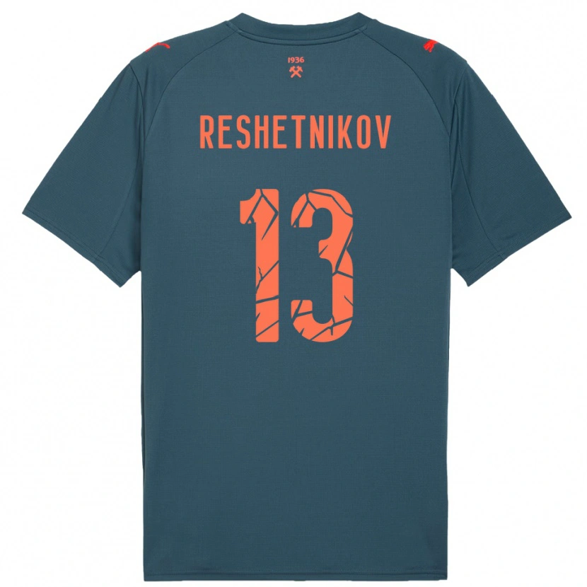 Danxen Homem Camisola Mikhail Reshetnikov #13 Marinho Vermelho Alternativa 2025/26 Camisa Brasil