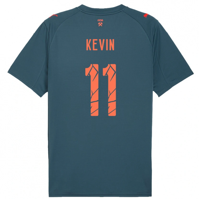 Danxen Homem Camisola Kevin #11 Marinho Vermelho Alternativa 2025/26 Camisa Brasil