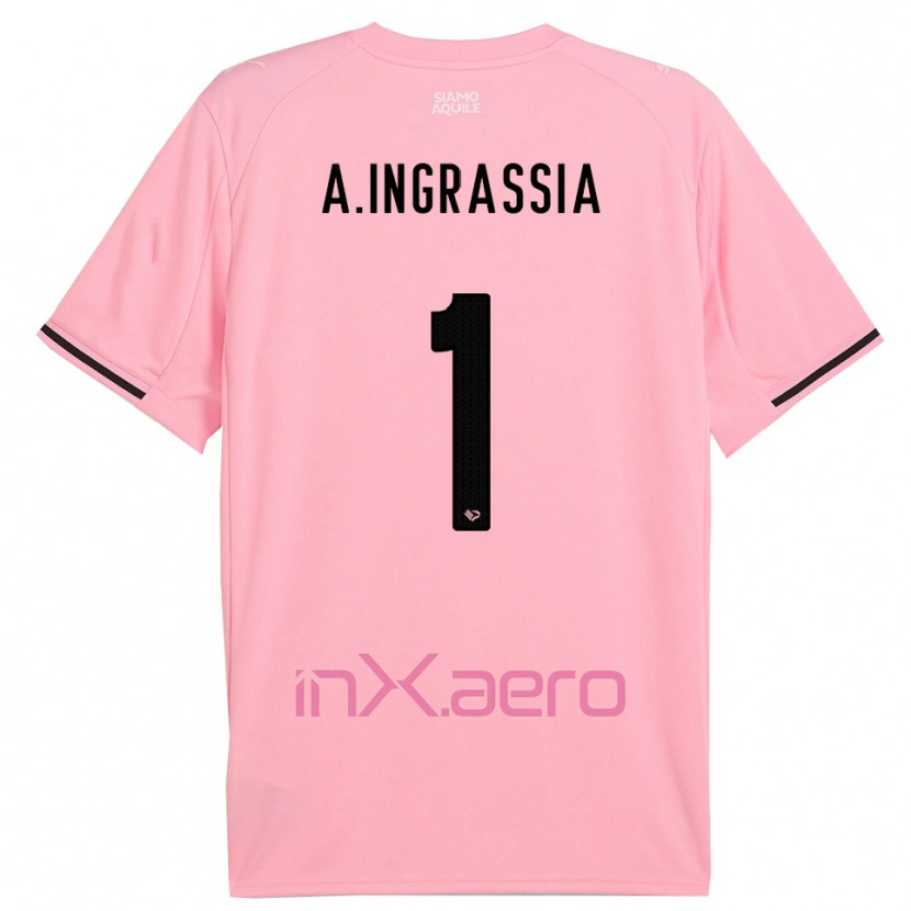 Danxen Mulher Camisola Antonio Ingrassia #1 Rosa Preto Principal 2025/26 Camisa Brasil