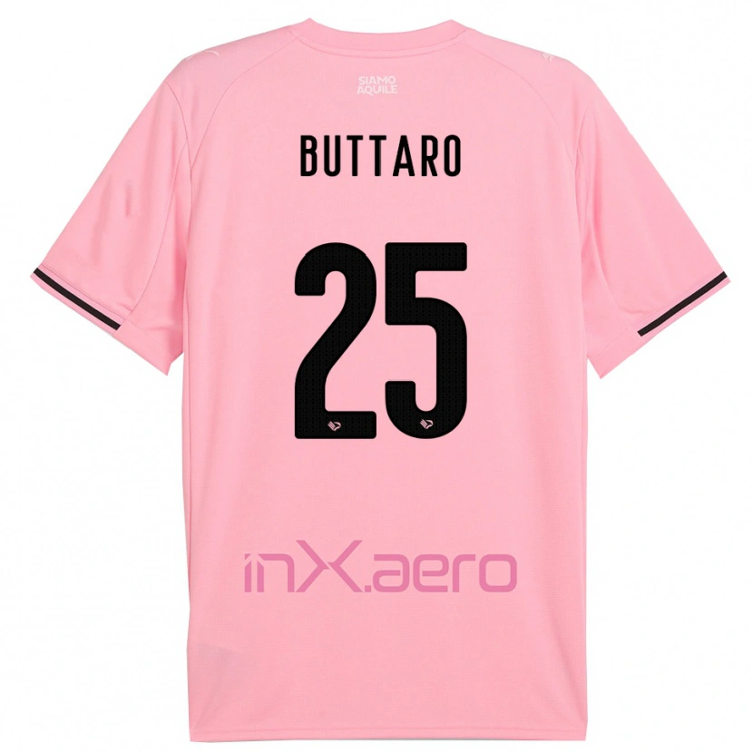 Danxen Mulher Camisola Alessio Buttaro #25 Rosa Preto Principal 2025/26 Camisa Brasil