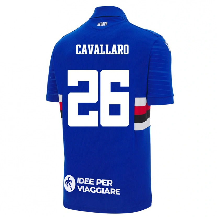 Danxen Mulher Camisola Michele Cavallaro #26 Azul Branco Principal 2025/26 Camisa Brasil