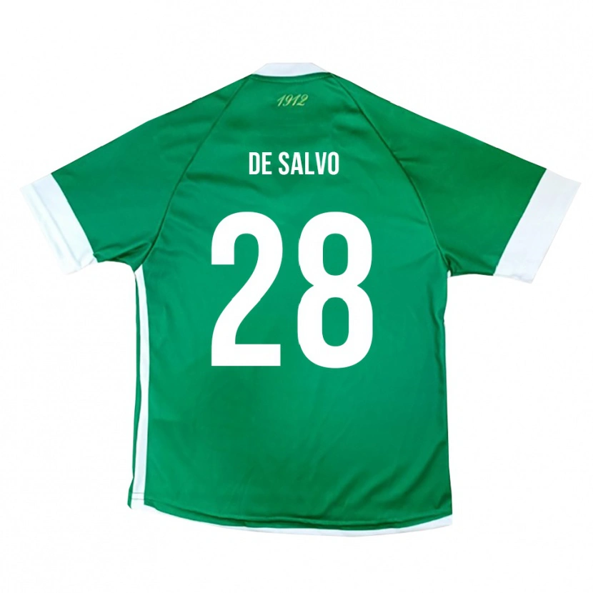 Danxen Mulher Camisola Ugo De Salvo #28 Verde Branco Principal 2025/26 Camisa Brasil