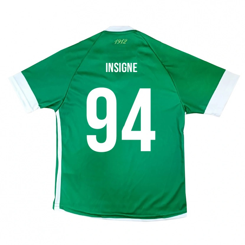 Danxen Mulher Camisola Roberto Insigne #94 Verde Branco Principal 2025/26 Camisa Brasil