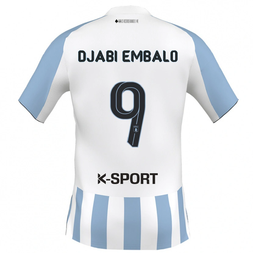 Danxen Mulher Camisola Adulai Djabi Embalo #9 Branco Azul Celeste Principal 2025/26 Camisa Brasil