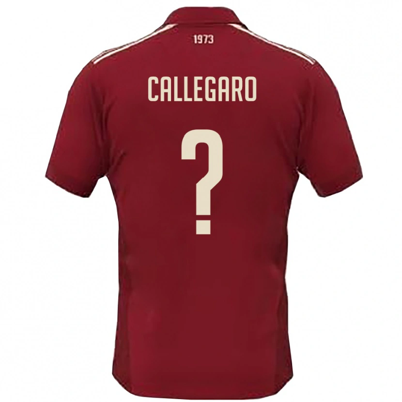 Danxen Mulher Camisola Riccardo Callegaro #0 Borgonha Branco Principal 2025/26 Camisa Brasil