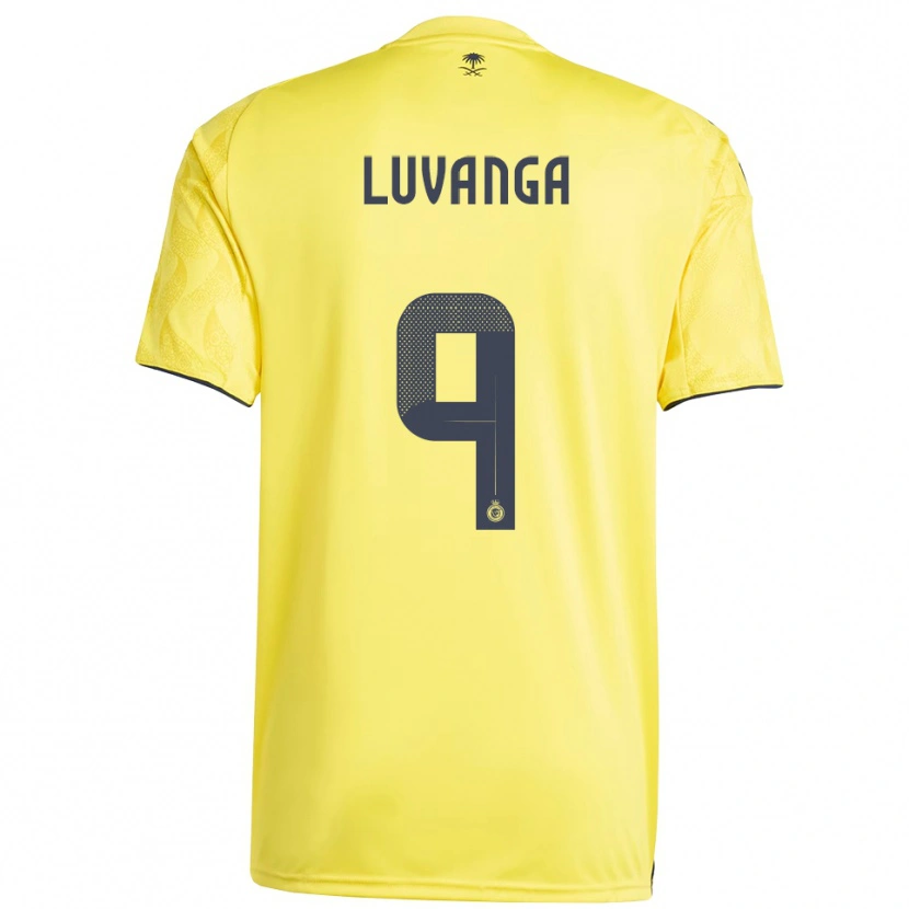 Danxen Mulher Camisola Clara Luvanga #9 Amarelo Preto Principal 2025/26 Camisa Brasil