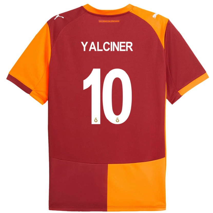 Danxen Mulher Camisola İsmigül Yalçıner #10 Vermelho Laranja Principal 2025/26 Camisa Brasil