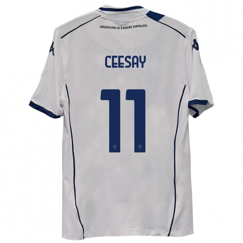 Danxen Mulher Camisola Joseph Ceesay #11 Azul Marinho Escuro Alternativa 2025/26 Camisa Brasil