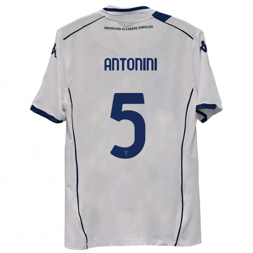 Danxen Mulher Camisola Diego Antonini #5 Azul Marinho Escuro Alternativa 2025/26 Camisa Brasil