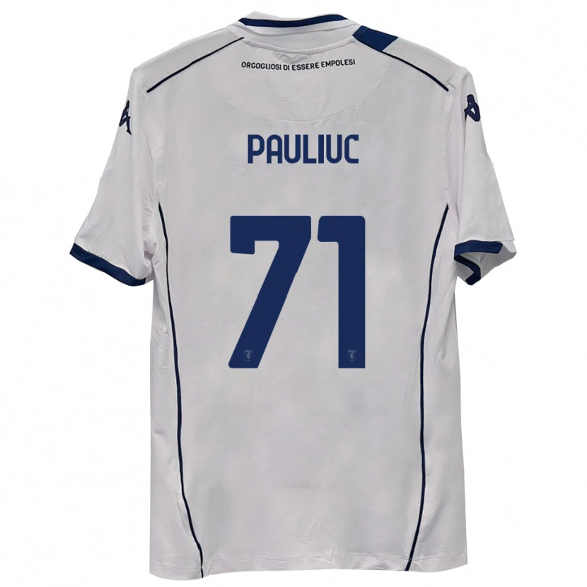 Danxen Mulher Camisola Nicolò Pauliuc #71 Azul Marinho Escuro Alternativa 2025/26 Camisa Brasil