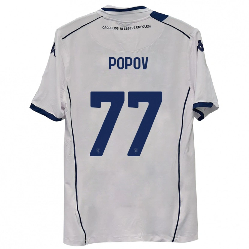 Danxen Mulher Camisola Bogdan Popov #77 Azul Marinho Escuro Alternativa 2025/26 Camisa Brasil