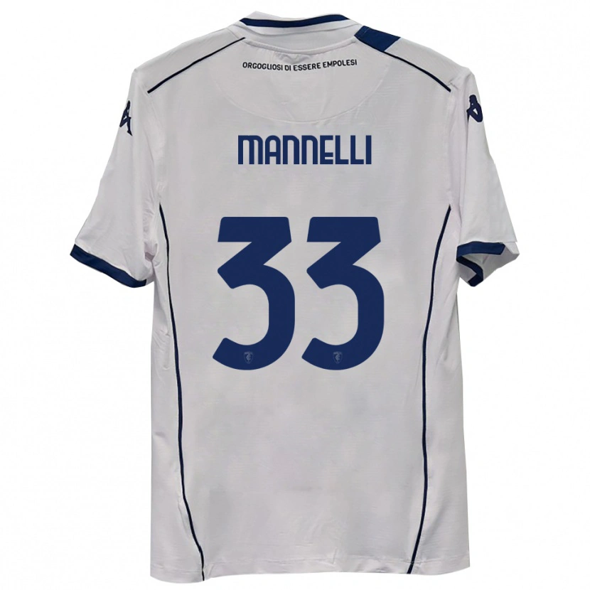 Danxen Mulher Camisola Matteo Mannelli #33 Azul Marinho Escuro Alternativa 2025/26 Camisa Brasil