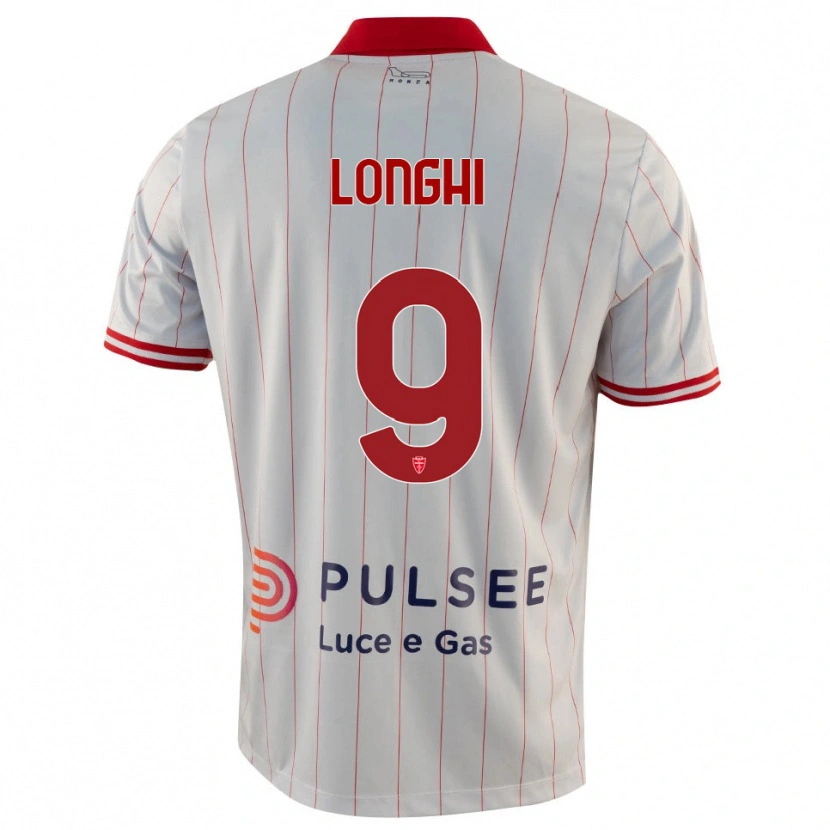 Danxen Mulher Camisola Jordan Longhi #9 Branco Vermelho Azul Alternativa 2025/26 Camisa Brasil