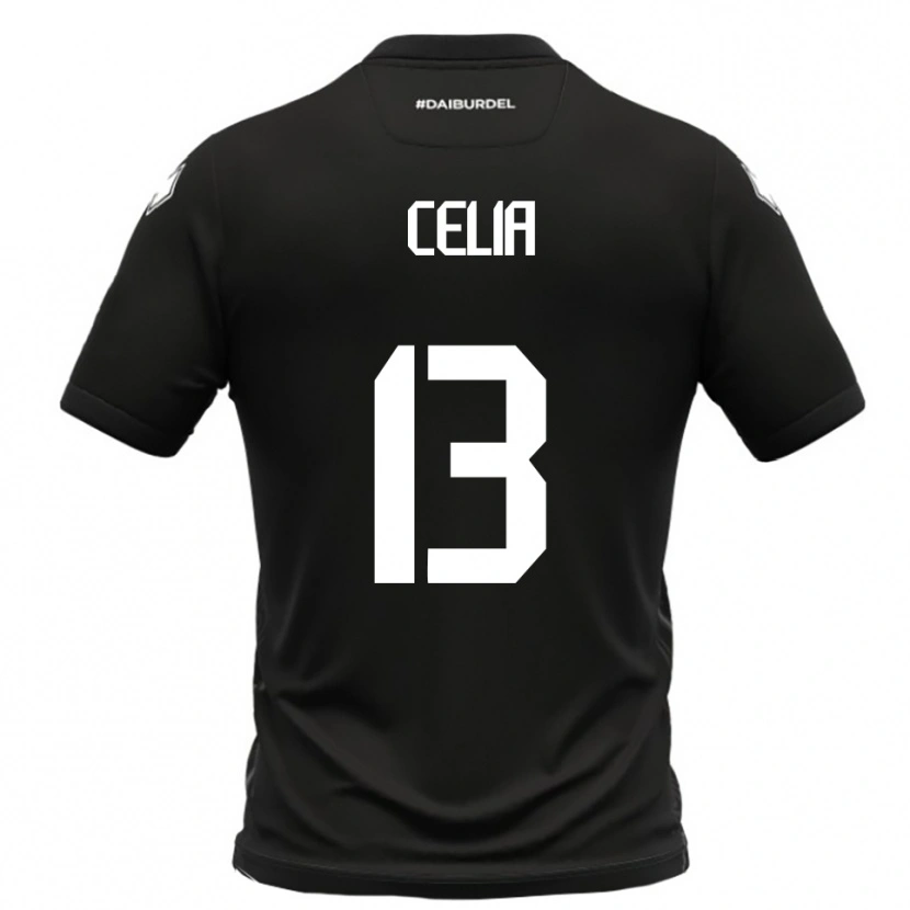 Danxen Mulher Camisola Raffaele Celia #13 Preto Branco Alternativa 2025/26 Camisa Brasil
