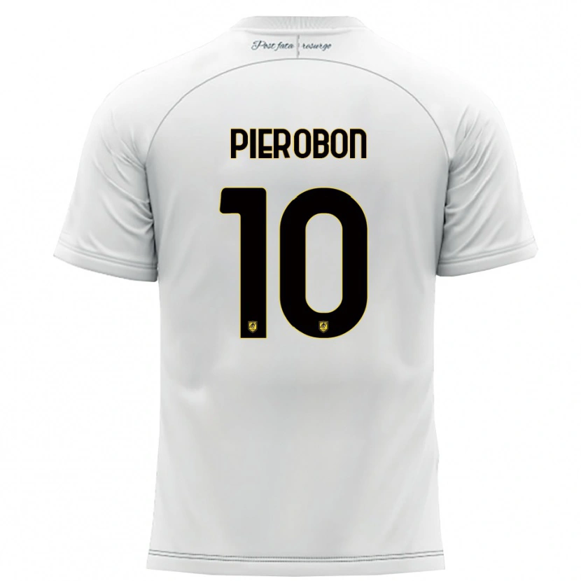 Danxen Mulher Camisola Christian Pierobon #10 Branco Amarelo Alternativa 2025/26 Camisa Brasil