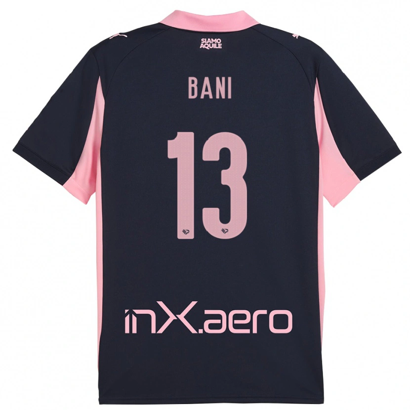 Danxen Mulher Camisola Mattia Bani #13 Marinho Rosa Alternativa 2025/26 Camisa Brasil