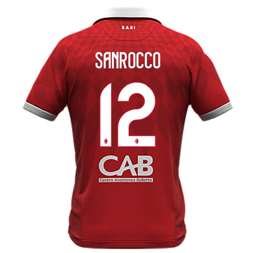 Danxen Mulher Camisola Michele Sanrocco #12 Vermelho Branco Alternativa 2025/26 Camisa Brasil