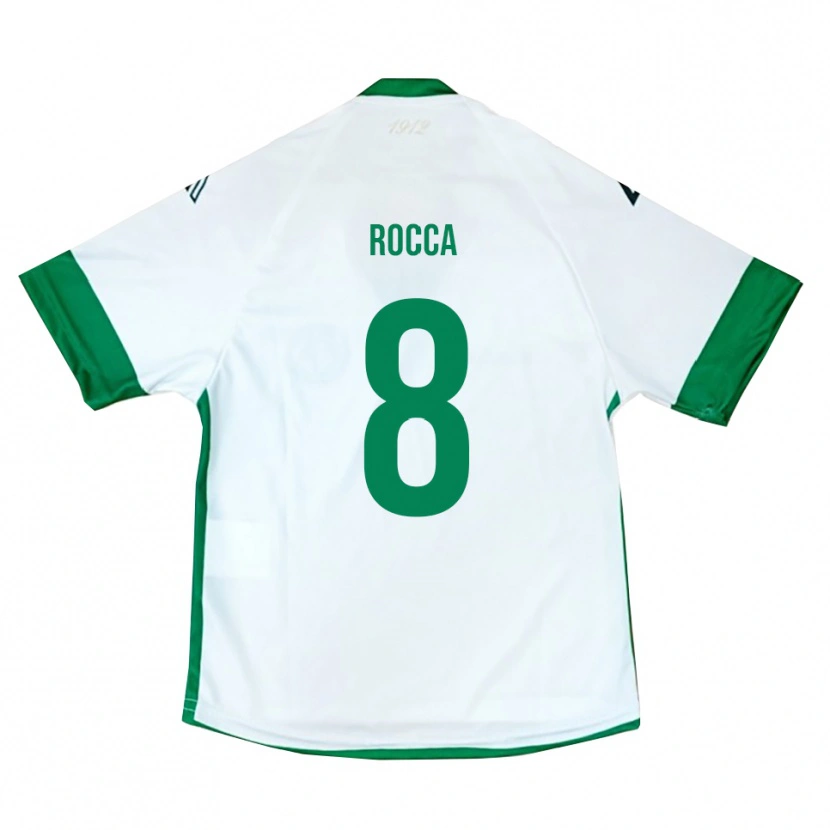 Danxen Mulher Camisola Michele Rocca #8 Branco Verde Azul Alternativa 2025/26 Camisa Brasil