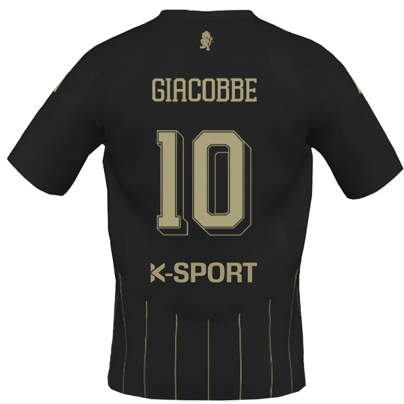 Danxen Mulher Camisola Christian Giacobbe #10 Cinza Branco Alternativa 2025/26 Camisa Brasil