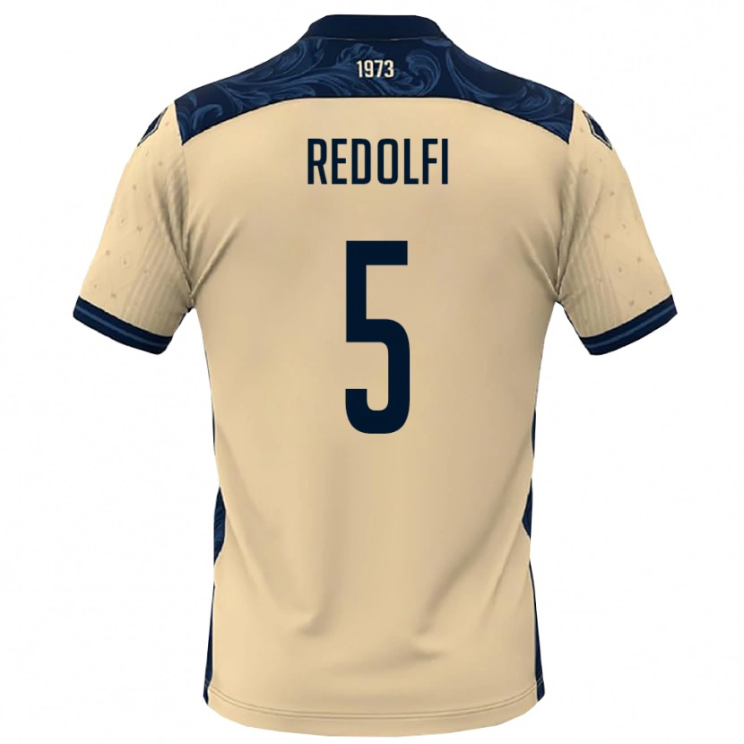 Danxen Mulher Camisola Alex Redolfi #5 Branco Marinho Alternativa 2025/26 Camisa Brasil