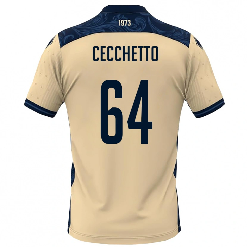 Danxen Mulher Camisola Andrea Cecchetto #64 Branco Marinho Alternativa 2025/26 Camisa Brasil
