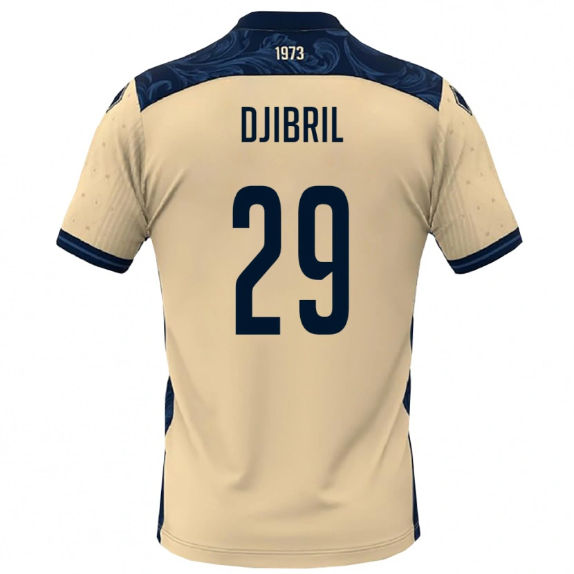 Danxen Mulher Camisola Akim Djibril #29 Branco Marinho Alternativa 2025/26 Camisa Brasil