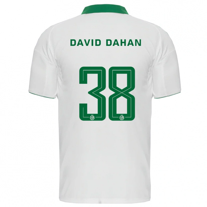 Danxen Mulher Camisola Omer Dahan #38 Branco Verde Alternativa 2025/26 Camisa Brasil