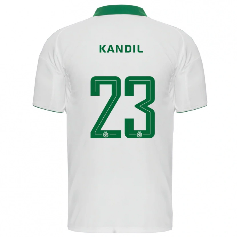 Danxen Mulher Camisola Maor Kandil #23 Branco Verde Alternativa 2025/26 Camisa Brasil