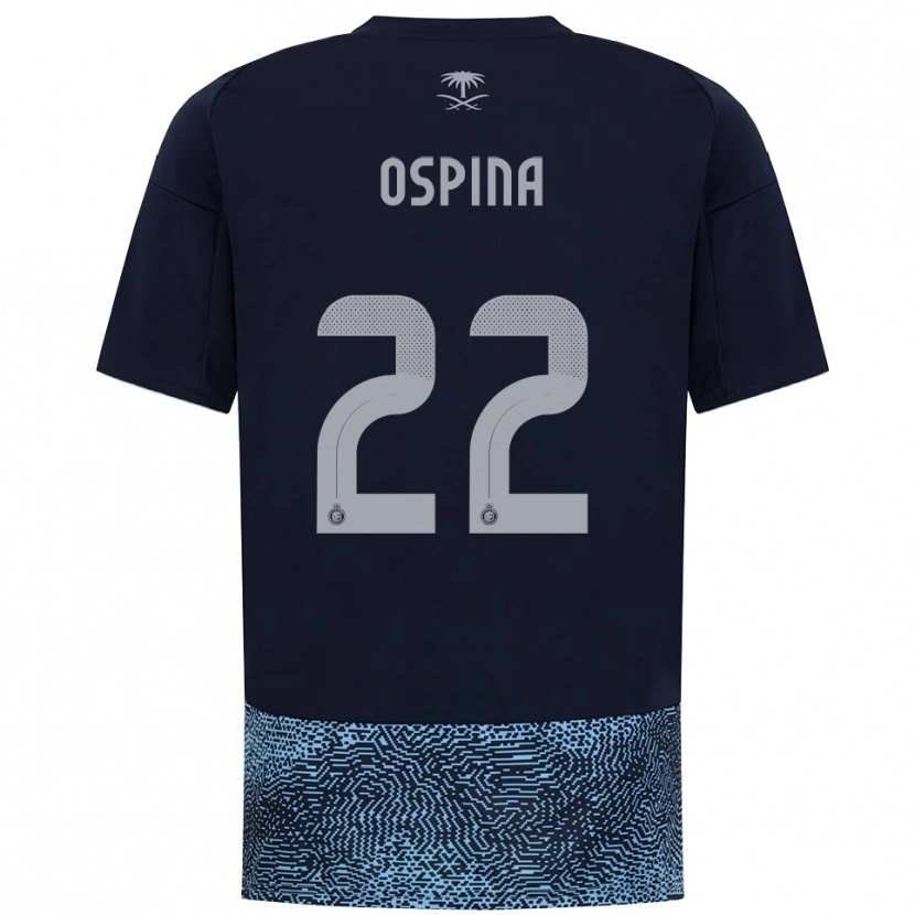 Danxen Mulher Camisola David Ospina #22 Marinho Azul Celeste Alternativa 2025/26 Camisa Brasil