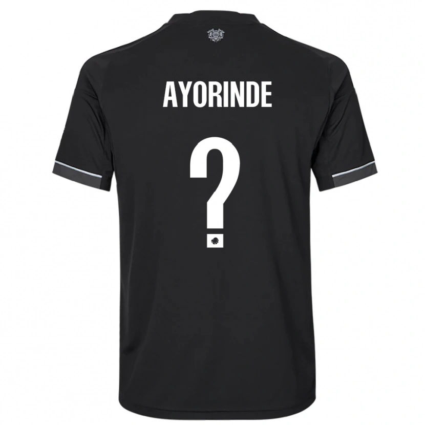 Danxen Mulher Camisola Noah Ayorinde #0 Preto Branco Alternativa 2025/26 Camisa Brasil