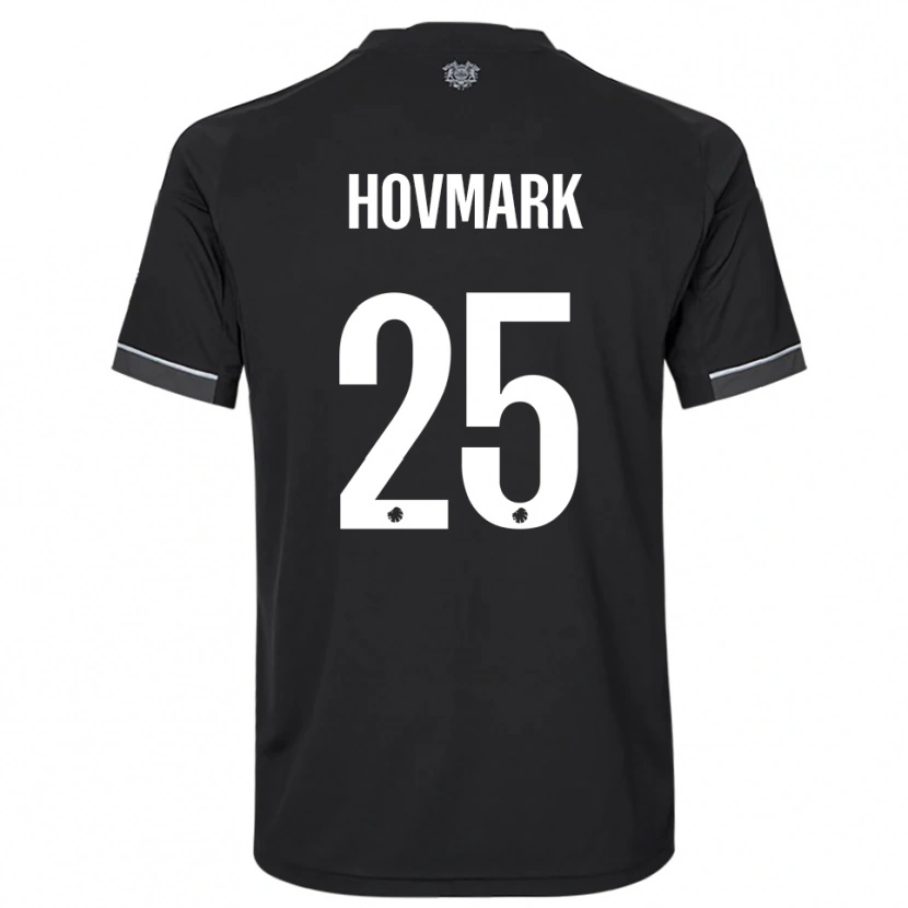 Danxen Mulher Camisola Maria Hovmark #25 Preto Branco Alternativa 2025/26 Camisa Brasil