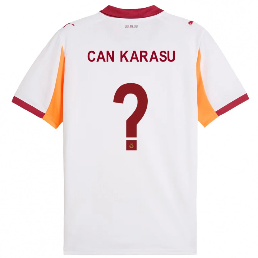 Danxen Mulher Camisola Eyüp Can Karasu #0 Branco Vermelho Alternativa 2025/26 Camisa Brasil