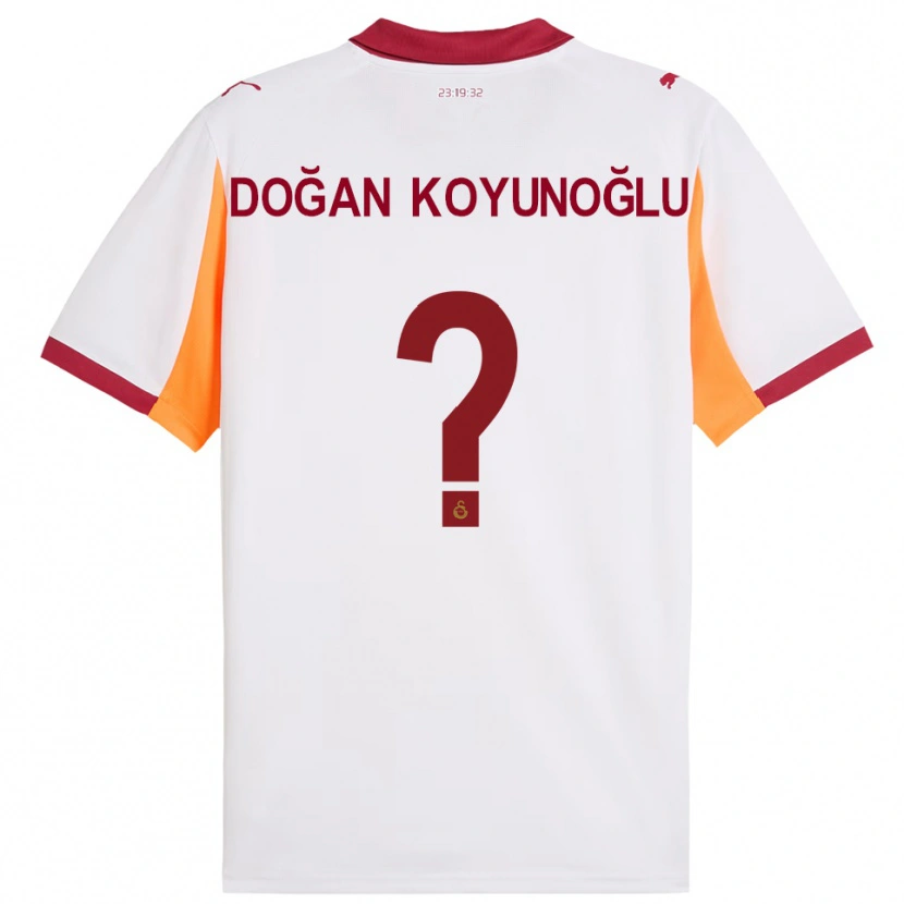 Danxen Mulher Camisola Arda Doğan Koyunoğlu #0 Branco Vermelho Alternativa 2025/26 Camisa Brasil