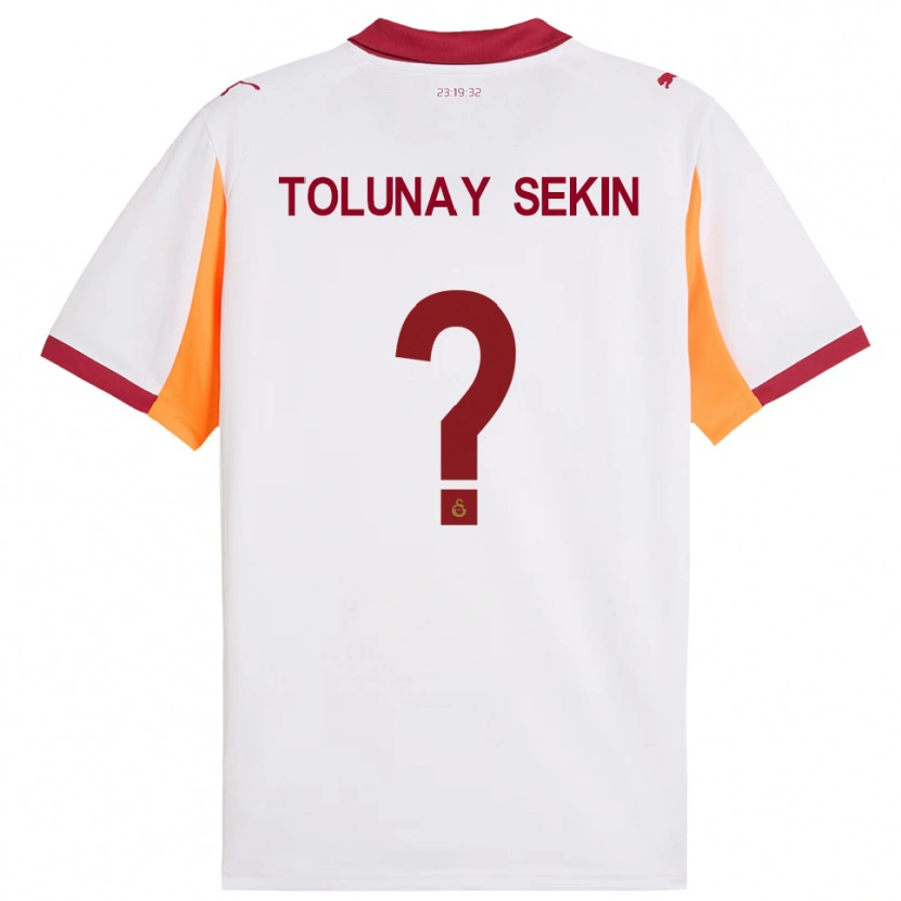 Danxen Mulher Camisola Burak Tolunay Sekin #0 Branco Vermelho Alternativa 2025/26 Camisa Brasil