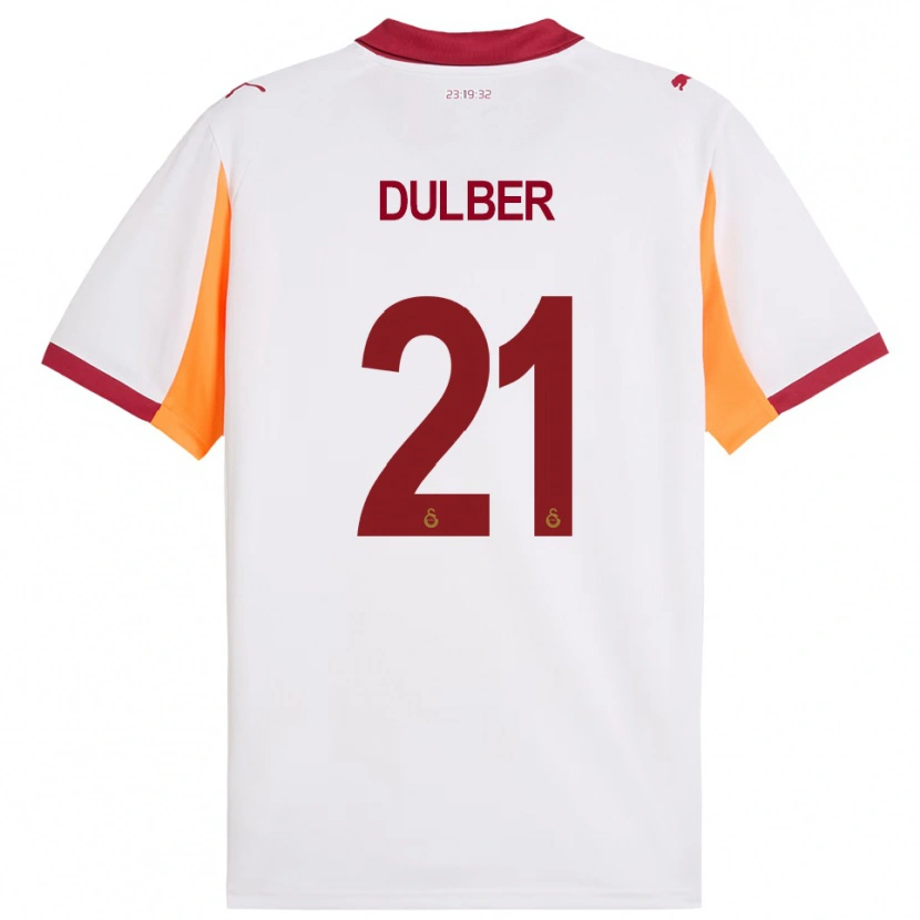 Danxen Mulher Camisola Didem Dülber #21 Branco Vermelho Alternativa 2025/26 Camisa Brasil