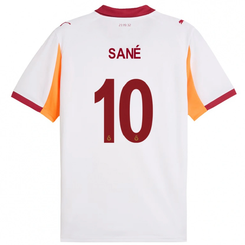 Danxen Mulher Camisola Leroy Sané #10 Branco Vermelho Alternativa 2025/26 Camisa Brasil