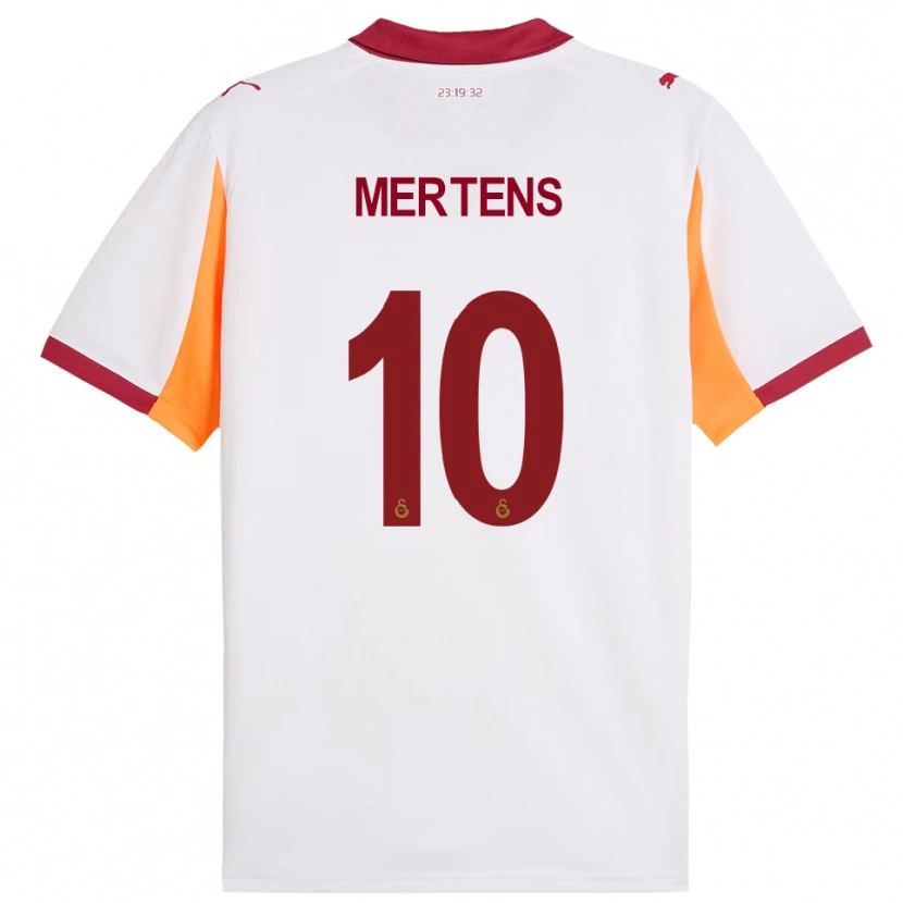 Danxen Mulher Camisola Dries Mertens #10 Branco Vermelho Alternativa 2025/26 Camisa Brasil