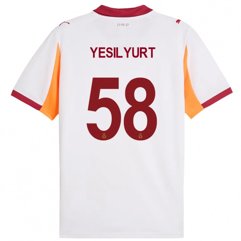 Danxen Mulher Camisola Ali Yeşilyurt #58 Branco Vermelho Alternativa 2025/26 Camisa Brasil